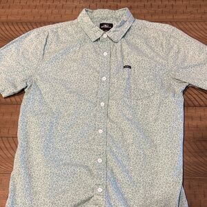 O'Neill Men's Mint Green Floral Shirt